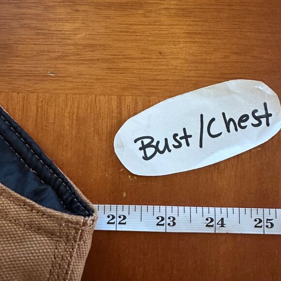 Dickies Mens Brown Insulated Bib Overalls Size L - Picture 3 of 10